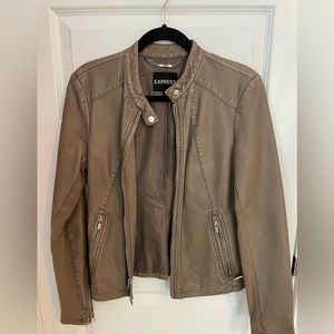 Express faux leather jacket size M